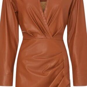 SAYLOR Rust Brown Dress